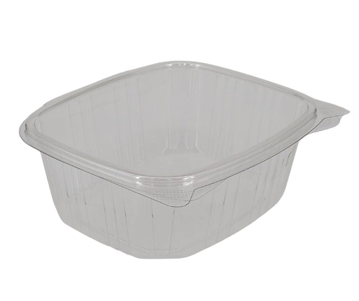 Value+ - 32oz Clear Hinged Deli Container - PET - BD32