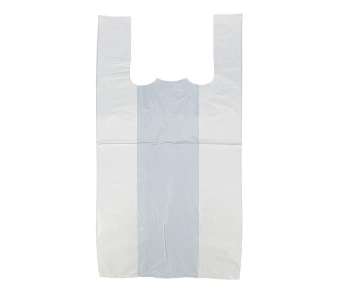 Value+ - S5 High Density - White Shopping Bags