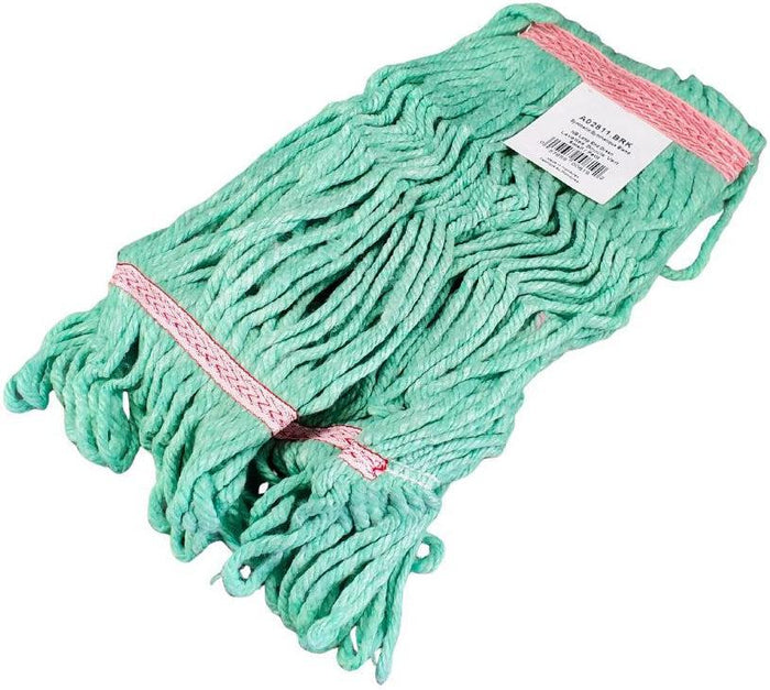 Can-Pro Synthetic Loop-End Mop Head - Green, Small