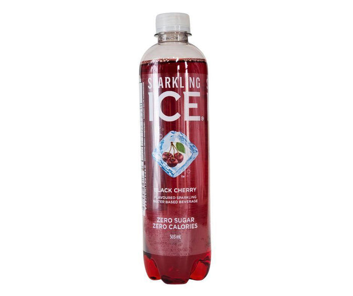 CLR - Sparkling Ice - Water Drink - Black Cherry - Bottles