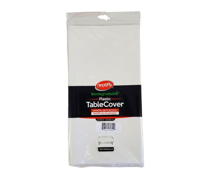 Table Cover - 54x108” Rectangular - White