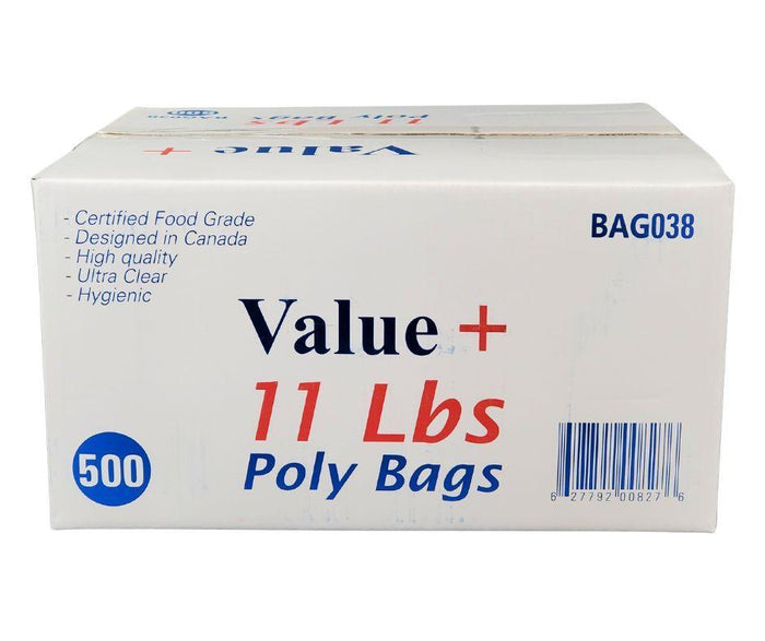 Value+ - Poly Bags - 11 lb
