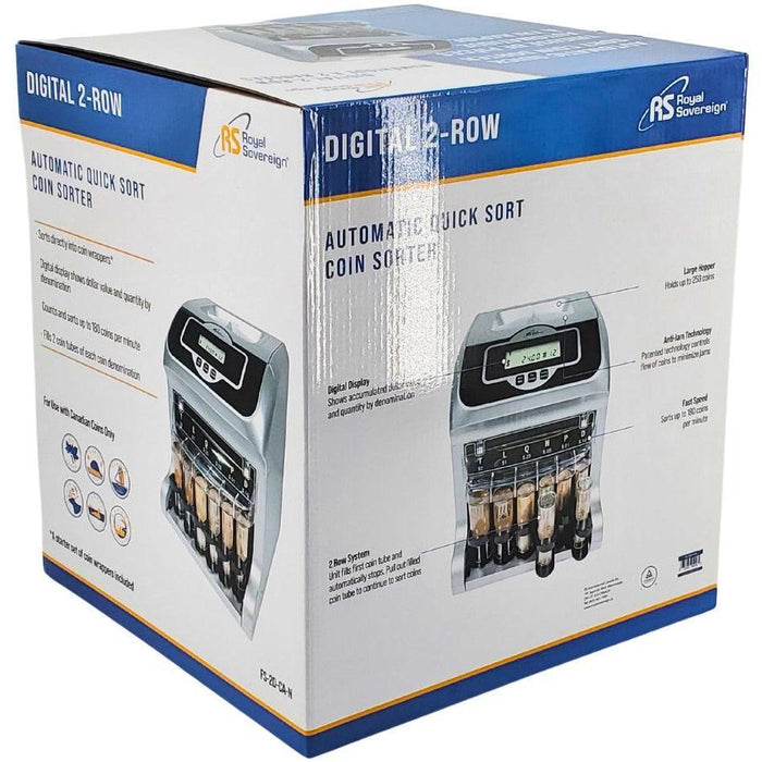 Royal Sovereign 2-Row Digital Coin Sorter
