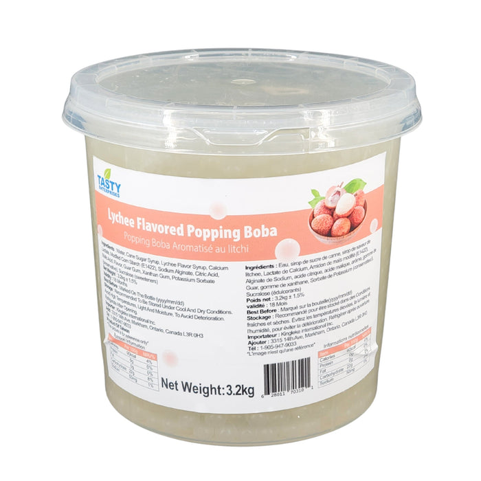 Tasty - Lychee Flavored Popping Boba