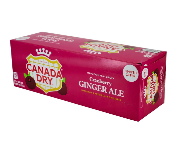 Canada Dry - Cranberry Gingerale - Cans