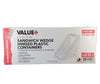 Value+ - Wedge sandwich - Hinged Container - 6.5
