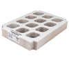 EB - 14 x 10 x 4 - 12 Cupcake Insert Fits Box - White - 5284I