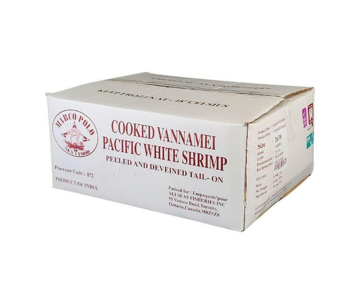 Marco Polo - 26-30 Cooked P & D Tail On Shrimp