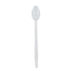 Value+ - Plastic - Soda Spoon - White - RP4006 - 8'' Approx.