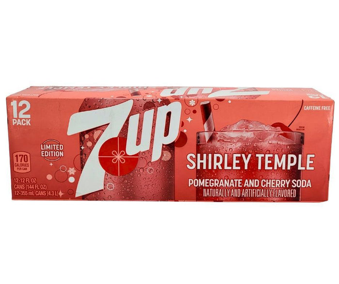 7up - Shirley Temple - Cans