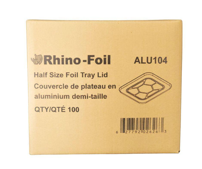 Rhino-Foil - Half Size Lid for Aluminium Steam Pan - Heavy