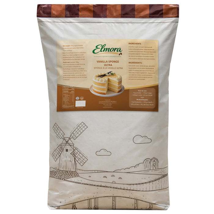 Elmora - Vanilla Sponge Cake Ultra 10 kg Sack