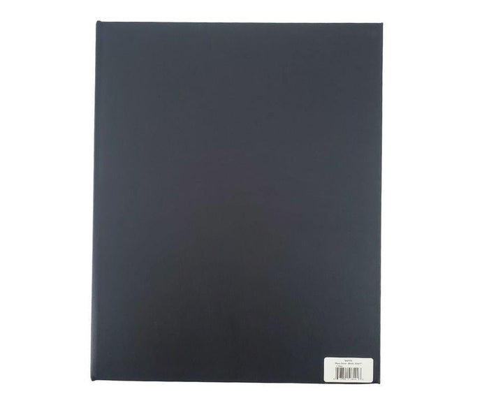 Menu Cover - Black - 8.5x11
