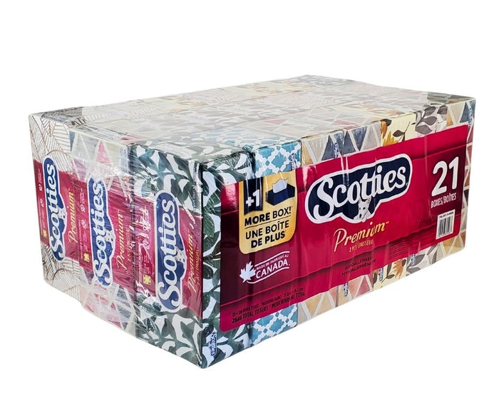 Scotties - Premium 2 Ply Facial Tissue