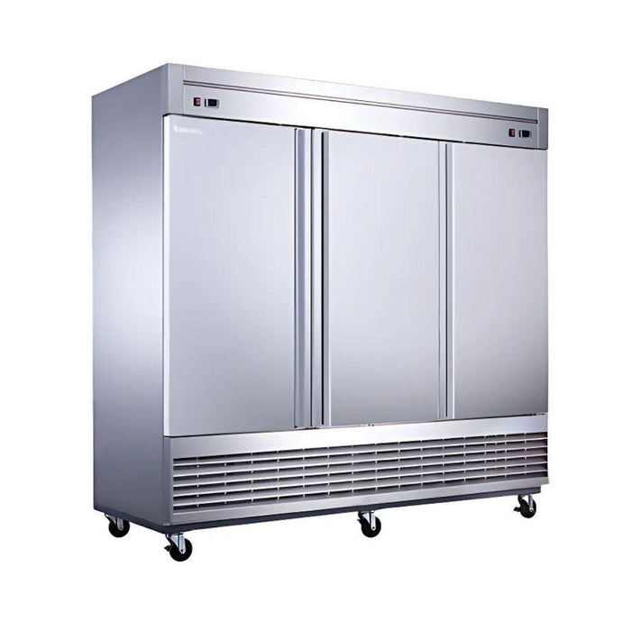 Glacier - Reach-In 3 Door Refrigerator 83*32*80 -GR-3