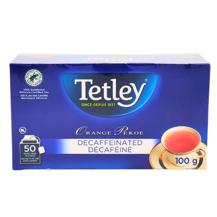 Tetley - Orange Pekoe - Decaf