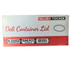 Value+ - Clear PP Deli Lid - 8 - 32oz