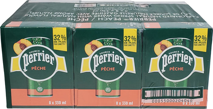Maison Perrier - Water - Peach - Slim Cans