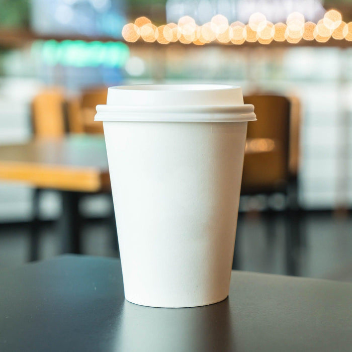 XC - Maple/Arrow - 12oz White Hot Paper Cups