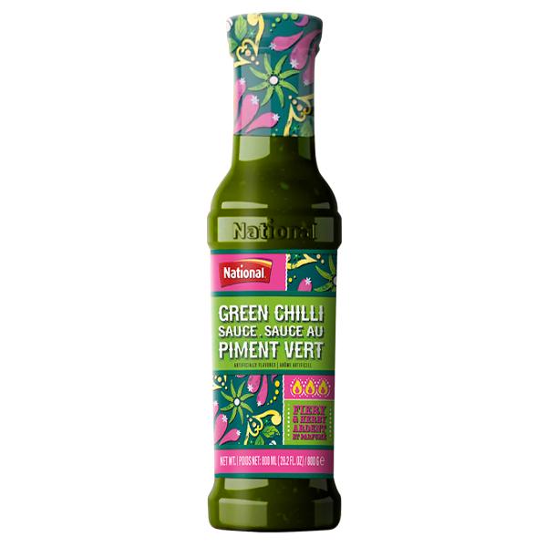 National Green Chilli Sauce - 800g