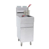 Pro-Kitchen - Gas Deep Fryer - 120k BTU Split Tank Fryer - RC400T
