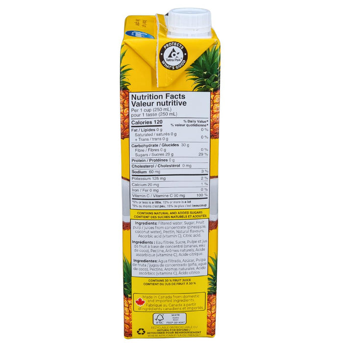 Rubicon - Juice - Pineapple Coconut - Tetra
