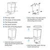 Spartano Manual Soap Dispenser