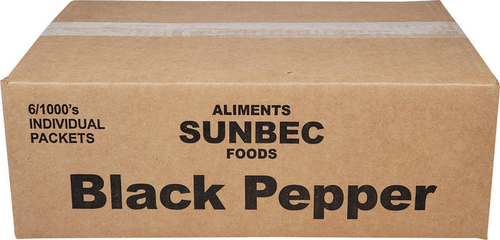 Sunbec Black Papper Packets