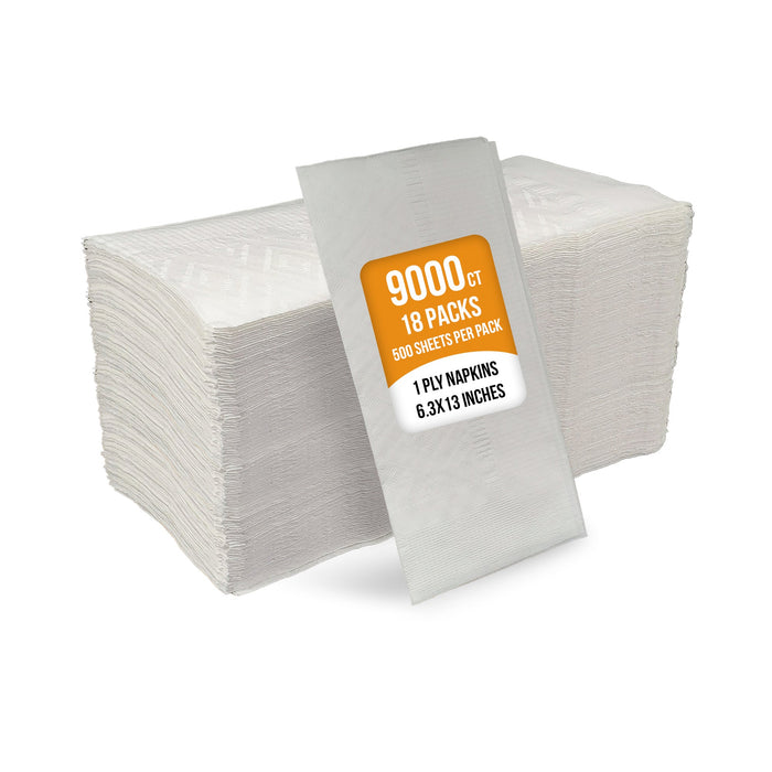 Mayfair - 1 Ply Junior Dispenser Napkins 1/6 Fold - White - JDN01