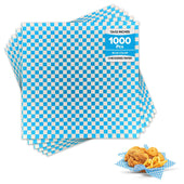 Value+ - Checkered Sheets - Blue - 12