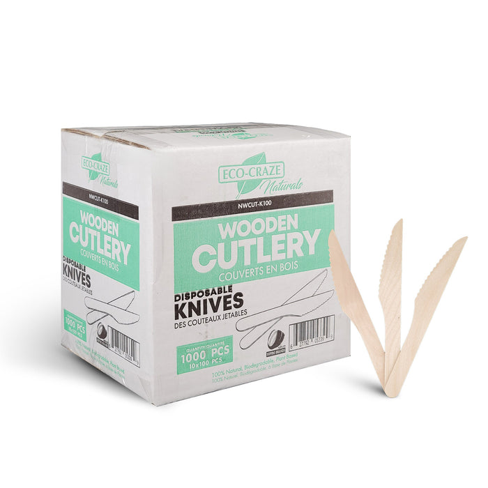 Eco-Craze - Wooden Knife - Bulk