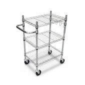 Chrome Wire Trolley - 16