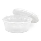 Value+ - 8oz Round Deli Container w/Lids