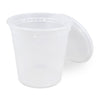 Value+ - 24oz Round Deli Container w/Lids