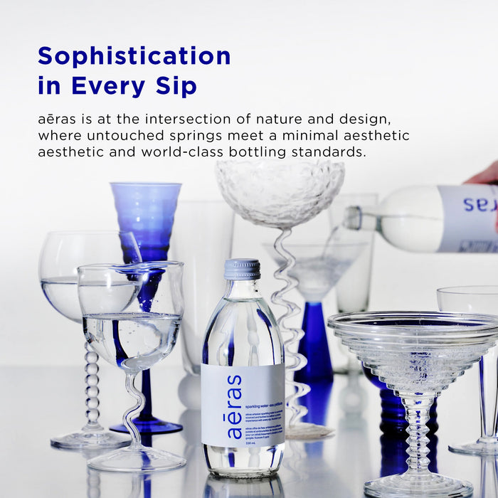 Aeras - Premium Sparkling Water - Glass - 330ml