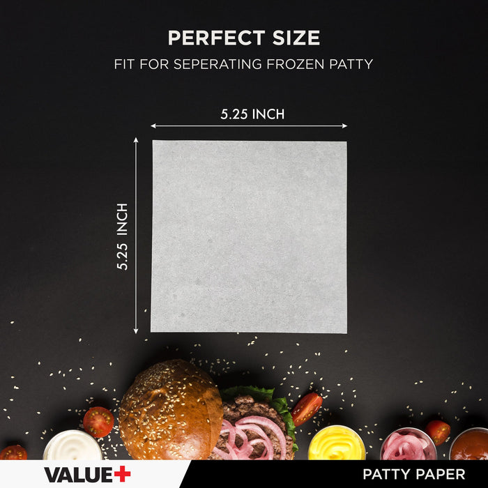 Value+ - Patty Paper - 5¼
