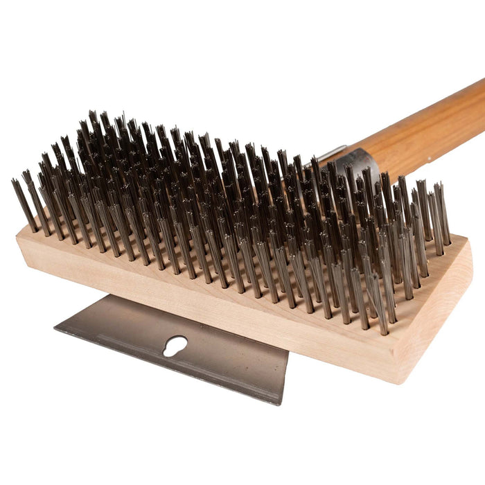 Felton CHEF204 Oven and Grill Brush with Scraper - 30