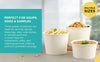 Morning Dew - 8 oz Paper Soup Container - White - 8SCW