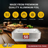 Rhino-Foil - Full Size Deep - Aluminium Steam Pan - HEAVY