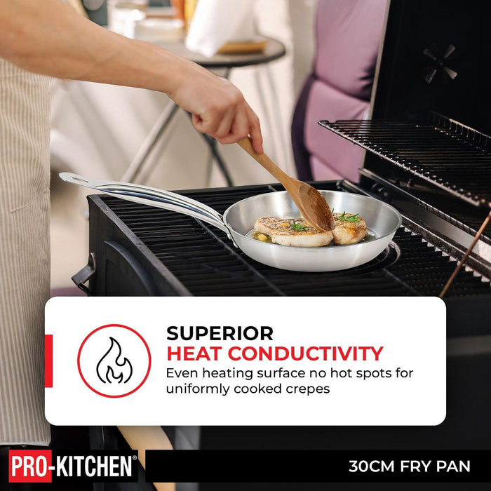 Pro-Kitchen - 30cm Fry Pan SS