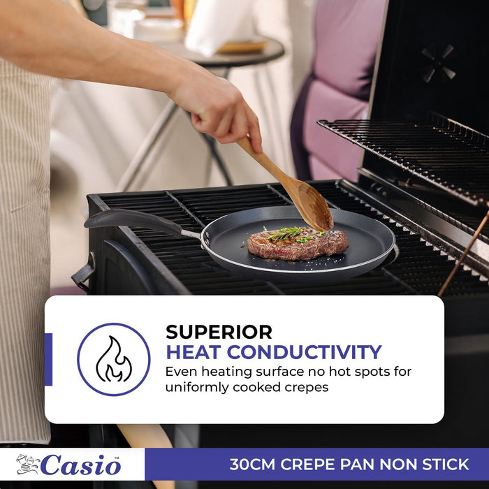 Casio - 30cm Crepe Pan - Non Stick