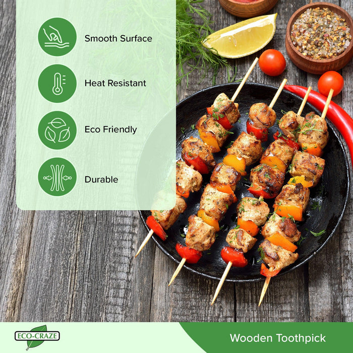 Eco-Craze - Bamboo Skewer - 3mm X 10