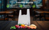 Value+ - S10 Jumbo High Density - White Shopping Bags