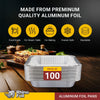 Rhino-Foil - Half Size Medium - Aluminium Steam Pan
