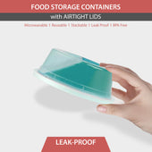 Value+ - 8oz Round Deli Container w/Lids