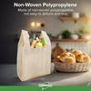 Eco-Craze - 10x7x18 – Non Woven - Plain Reusable Shopping Bag
