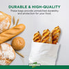 Eco Craze – Regular Sandwich Bags 6x0.75x6.75 – White