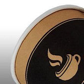 Morning Dew - 12oz Hot Paper Cups - Ebony Print - H12E