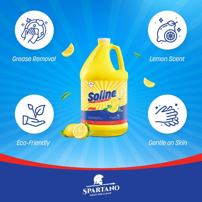 Spartano - Soline - Hand Dishwashing Liquid - Lemon