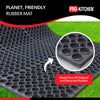 Pro-Kitchen - Black Rubber Anti-Fatigue Mat - 36